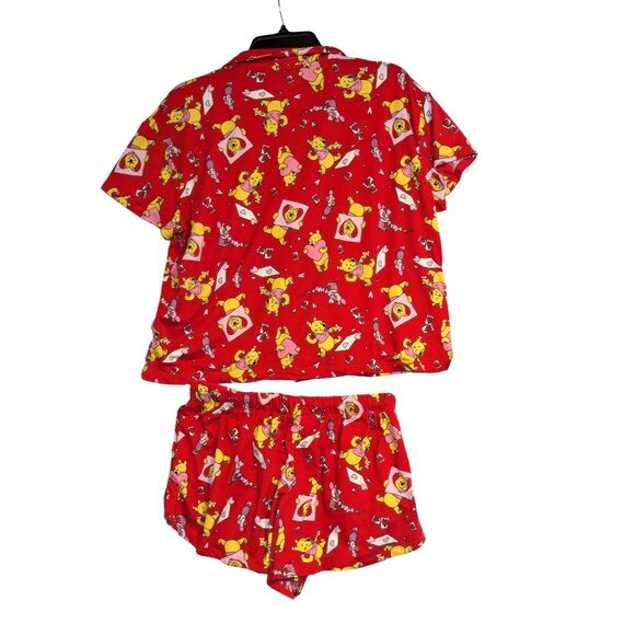 Disney Winnie The Pooh Red Pajama Set S - Picture 4 of 4